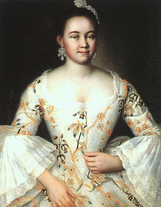  Ivan  Vishnyakov Portrait of Stepanida Yakovleva china oil painting image